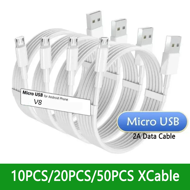 Phone Accessories Wholesale - 10-50PCS Micro V8 5Pin USB Fast