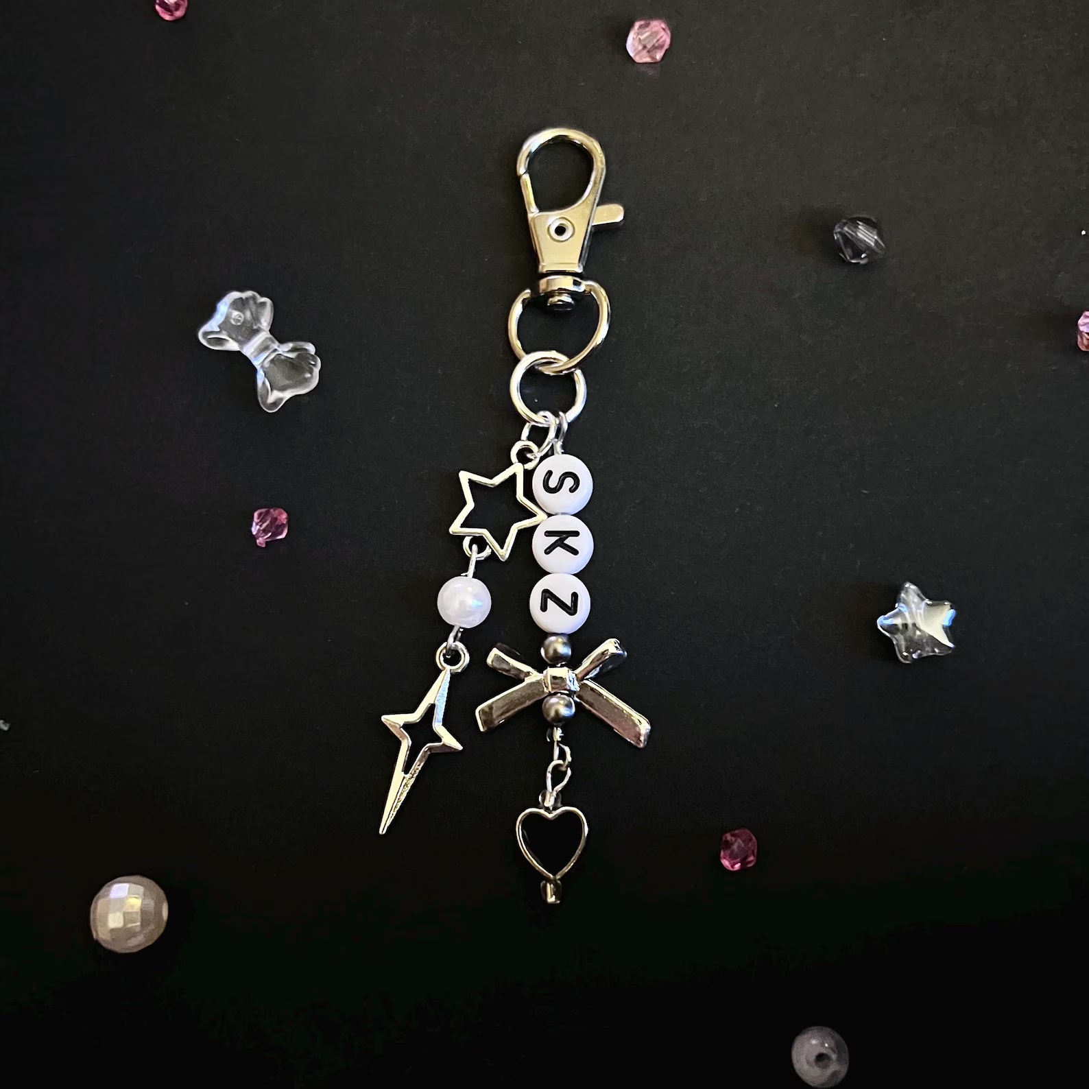 Phone Accessories Ideas - SKZ Stay Kpop Beaded Keychain/Keyring |
