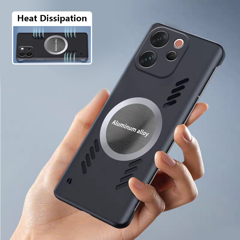 Phone Accessories Vivo - Biruiqu For VIVO V70 Bezel-less Case