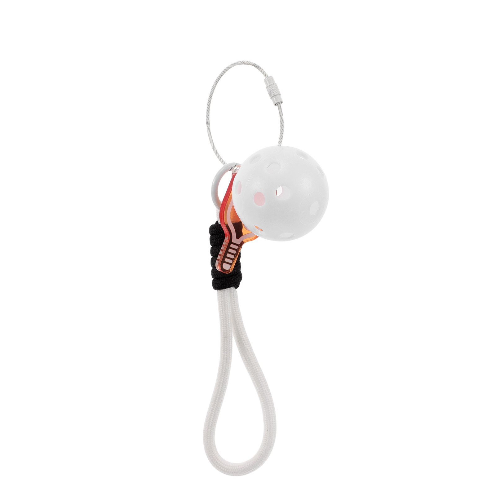 Phone Accessories Ideas - Mini Pickleball Keychain Cute Sports Ball