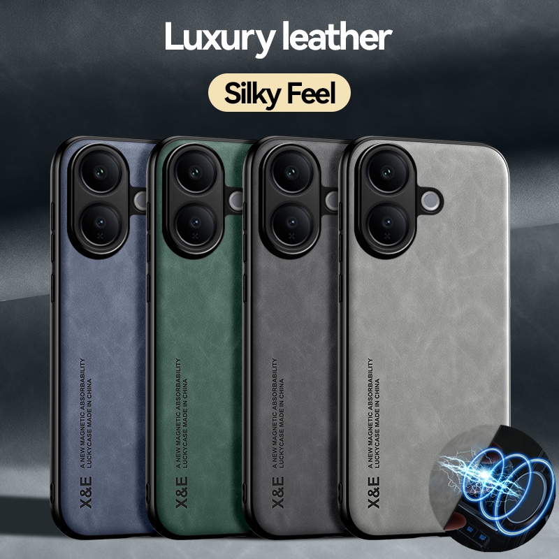 Phone Accessories Vivo - Skin Feeling Shockproof Magnetic Case for