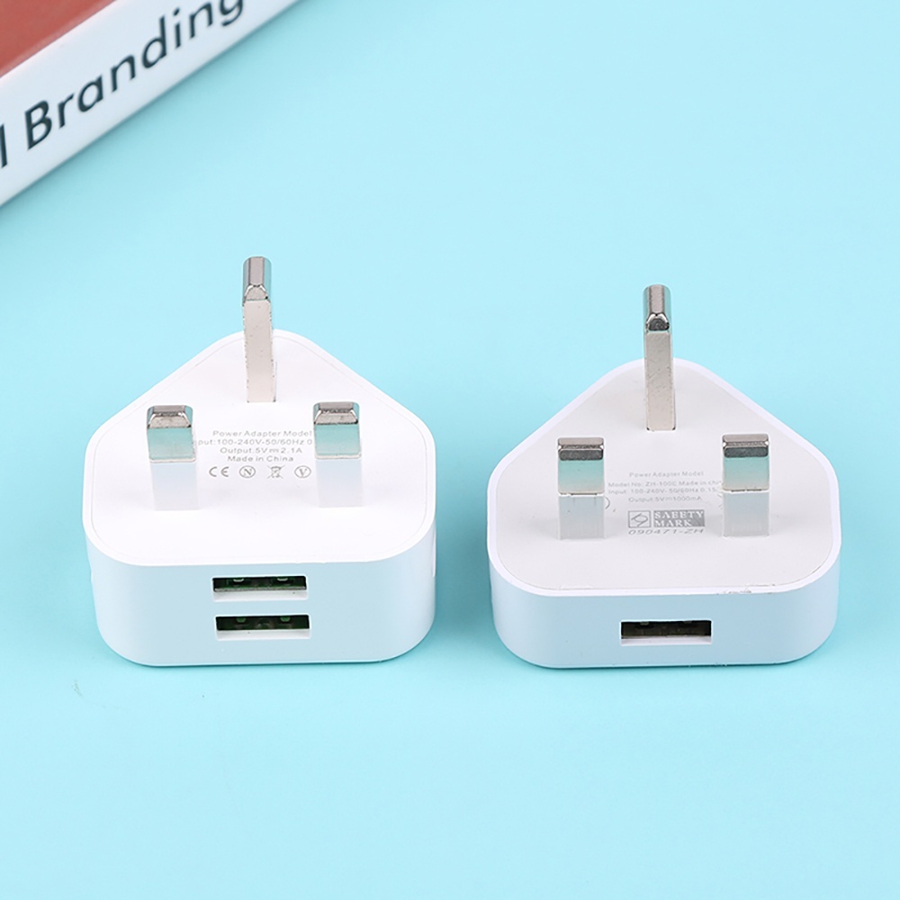 Phone Accessories Vivo - 2in1 USB UK Plug 3 Pin