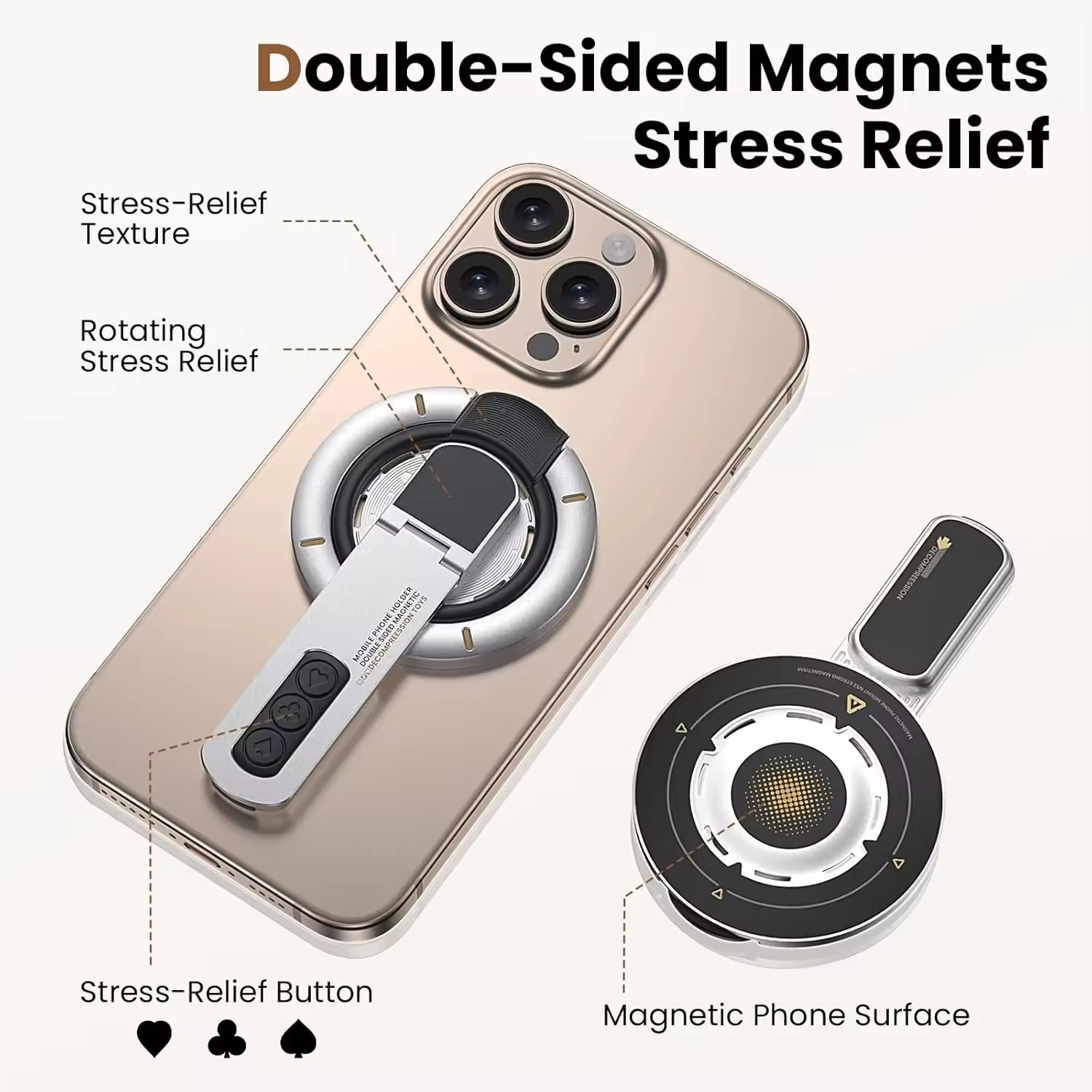 Double Sided Magnetic Finger R - đánh giá và giá Phone Accessories Men