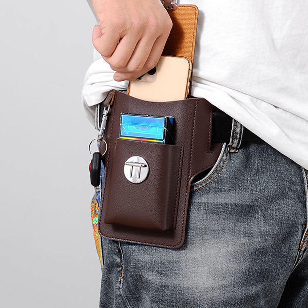 New Men Waist Bag Mobile Phone - đánh giá và giá Phone Accessories Men