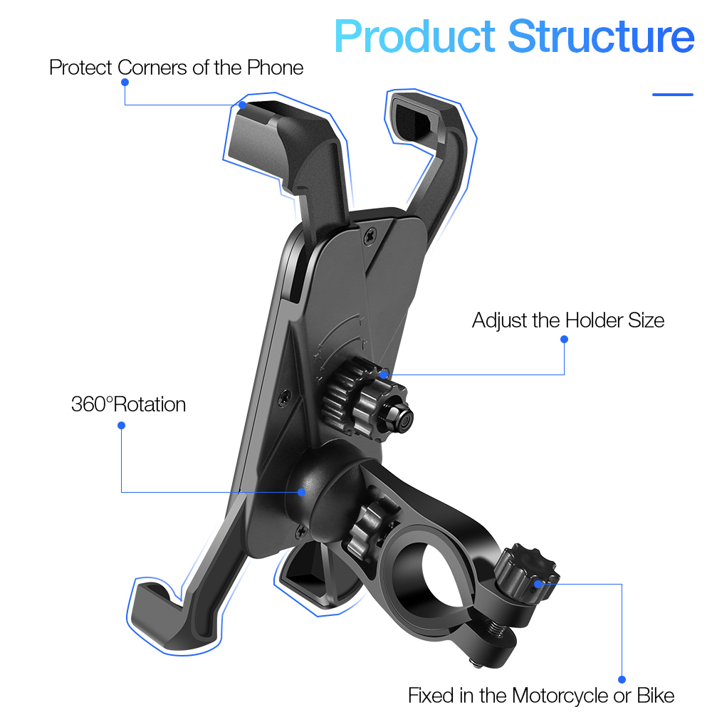 360° Adjustable Bike Phone Mou - đánh giá và giá Phone Zone Accessories & Repair Lake Charles La