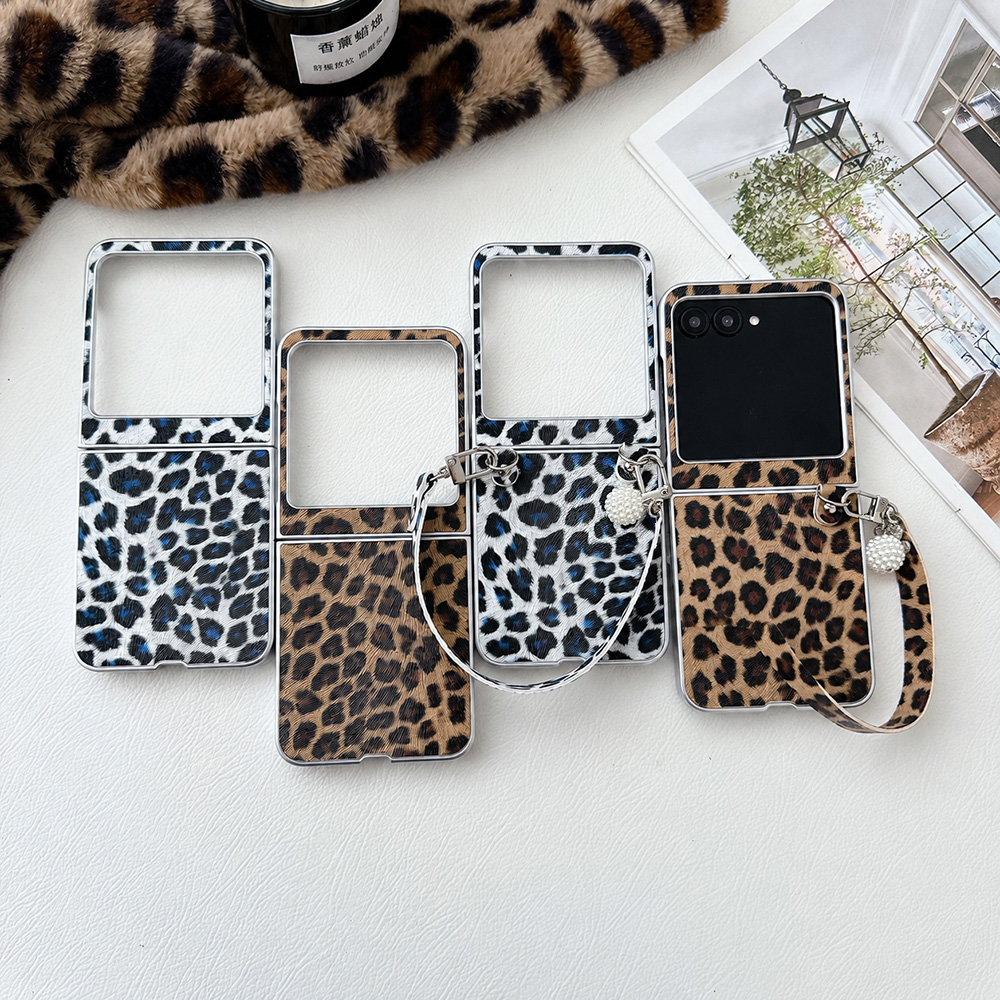 Leopard Print Folding Flip Pho - đánh giá và giá Phone Accessories Men