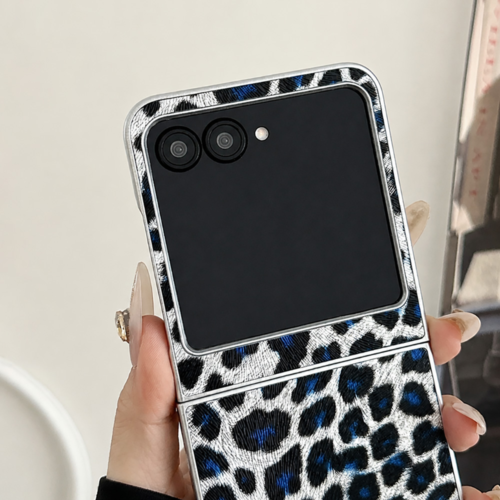 Leopard Print Folding Flip Pho - đánh giá và giá Phone Accessories Men