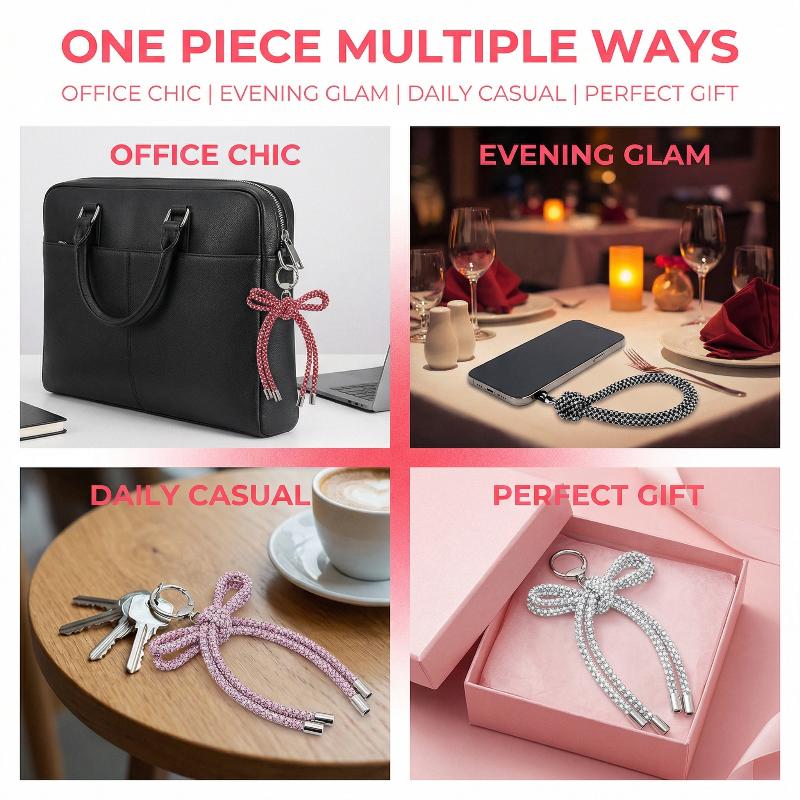 Crystal Butterfly Knot Pendant - đánh giá và giá Phone Accessories Ideas