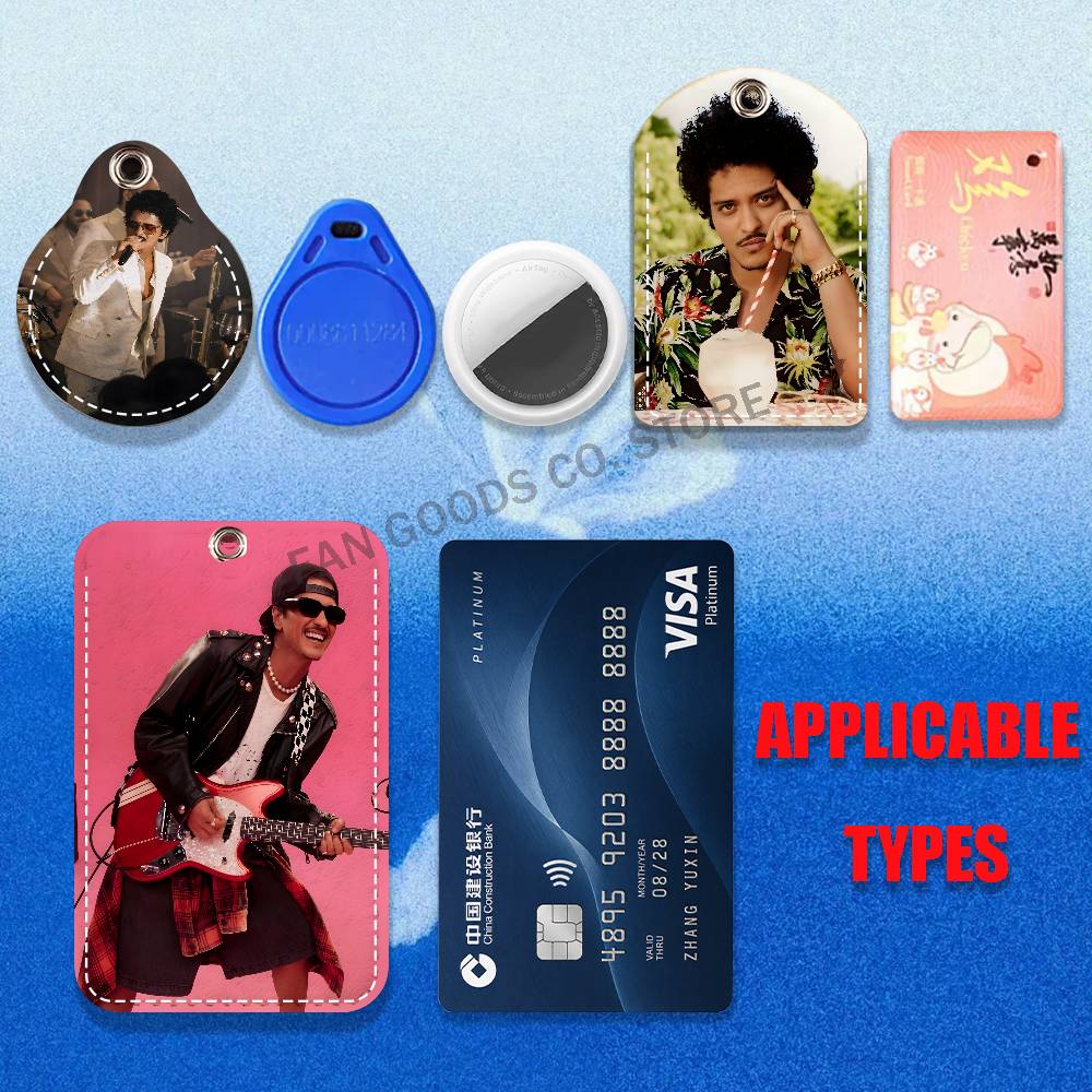 Singer B-Bruno Mars The Romant - đánh giá và giá Airtag Holder Case