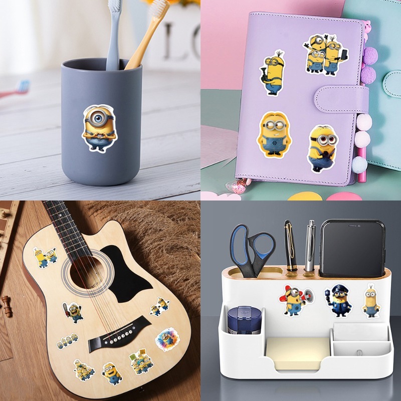 55pcs Minions Cartoon Graffiti - đánh giá và giá Phone Accessories Ideas