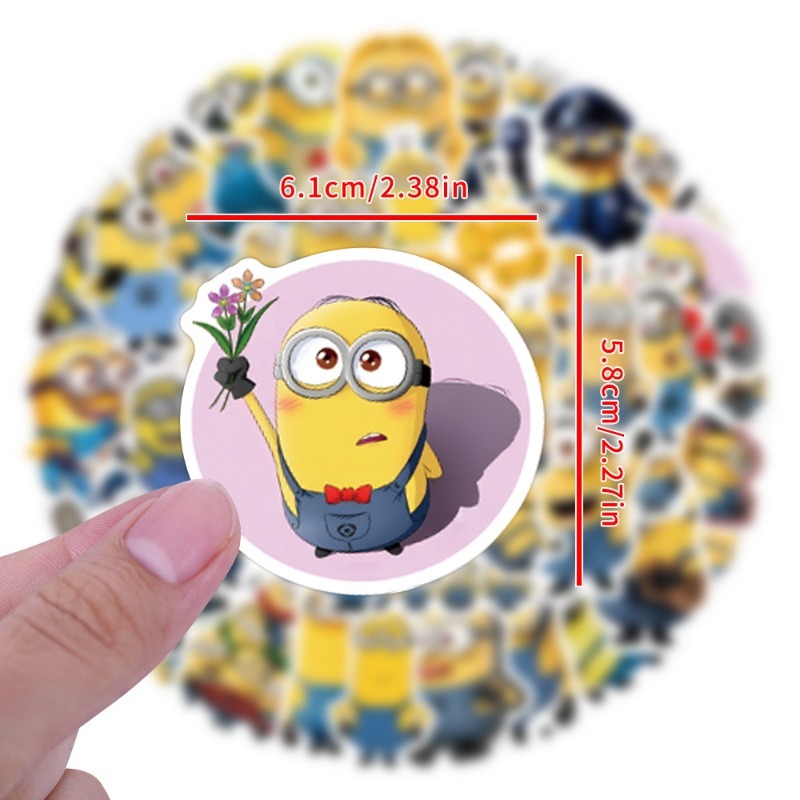 55pcs Minions Cartoon Graffiti - đánh giá và giá Phone Accessories Ideas