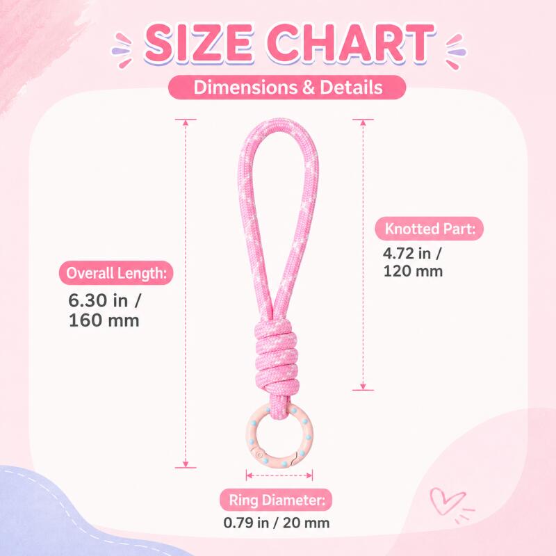 2~5pcs Colorful Braided Keycha - đánh giá và giá Phone Accessories Men