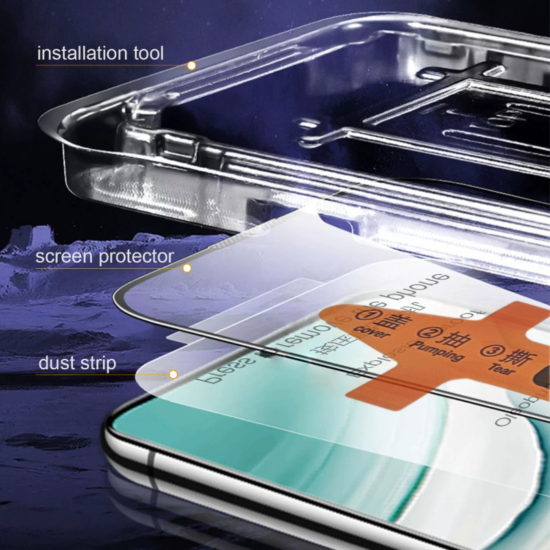 2PCS Transparent Tempered Glas - đánh giá và giá Phone Accessories Online Store