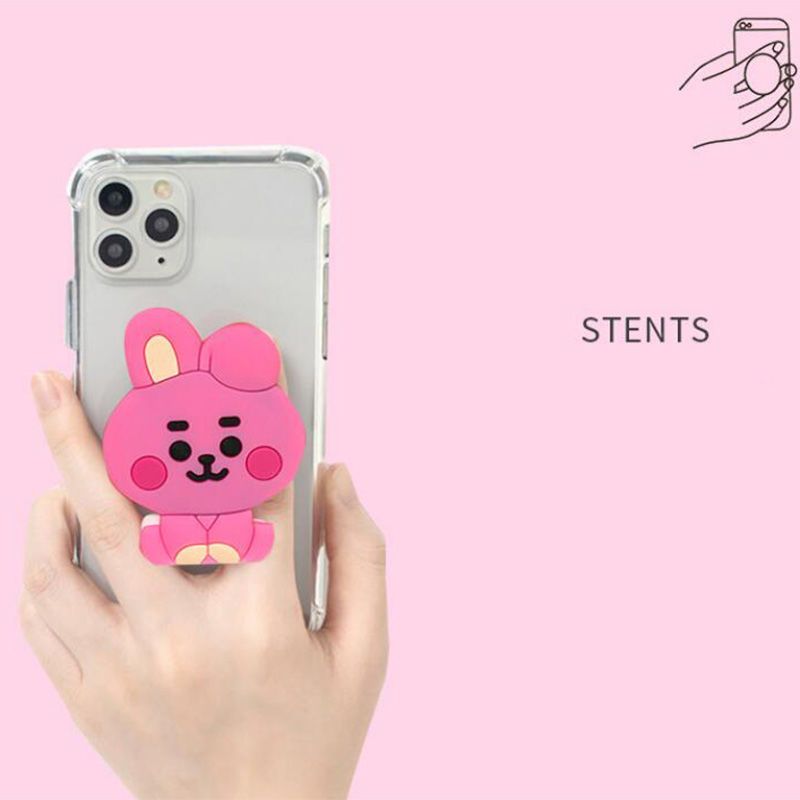 BT21cartoon cute silicone hand - đánh giá và giá Phone Accessories Wholesale
