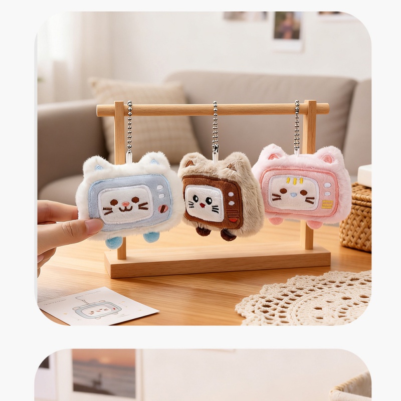 Cute Cartoon Keychain cat plus - đánh giá và giá Phone Accessories Ideas