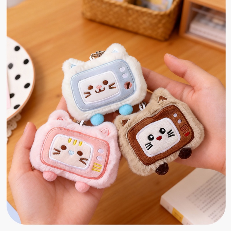 Cute Cartoon Keychain cat plus - đánh giá và giá Phone Accessories Ideas