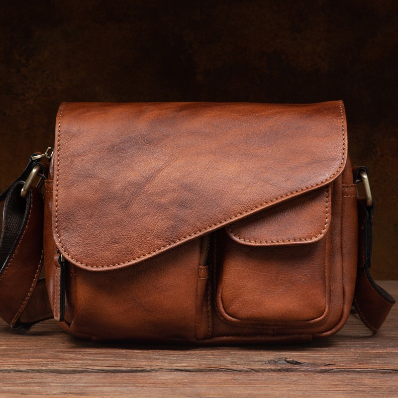Men's Stylish Leather Shoulder - đánh giá và giá Phone Accessories In China