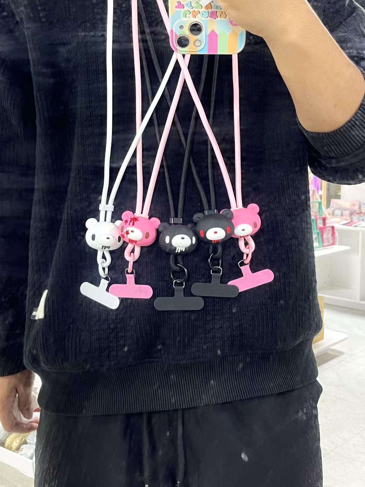 Cute&Edgy 3D Bear Phone Lanyar - đánh giá và giá Phone Accessories Ideas