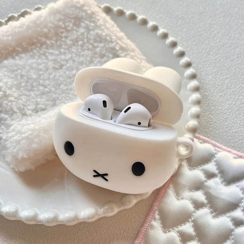 Miffy Rabbit Protective Airpod - đánh giá và giá Airtag Holder Case