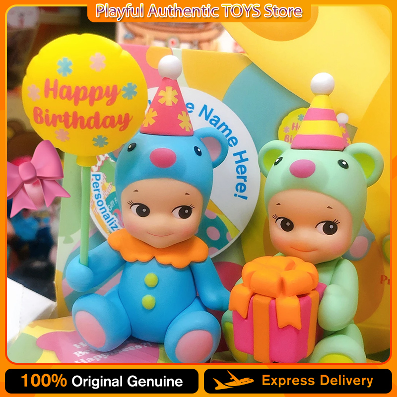 Sonny Angel Birthday Gift Bear - đánh giá và giá Phone Accessories Sonny Angel