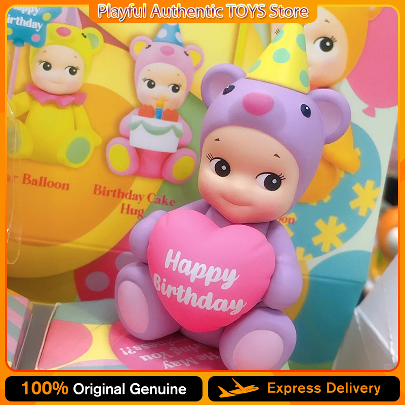 Sonny Angel Birthday Gift Bear - đánh giá và giá Phone Accessories Sonny Angel