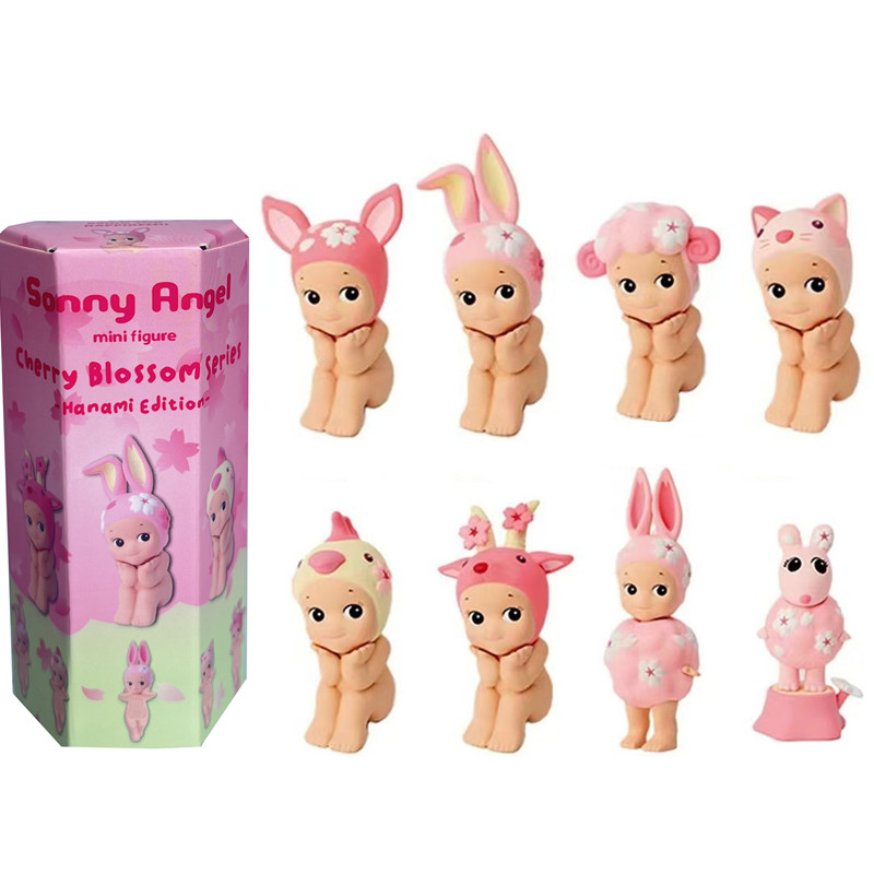 1-12pcs cherry blossom series  - đánh giá và giá Phone Accessories Sonny Angel
