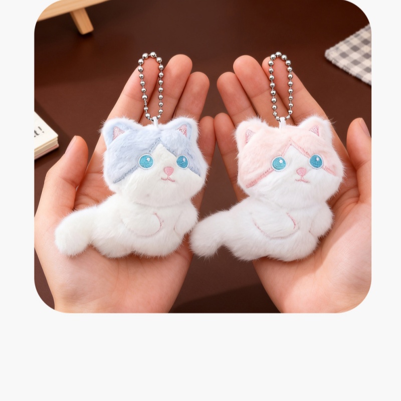  Cute Calico Cat Plush Keychai - đánh giá và giá Phone Accessories In China