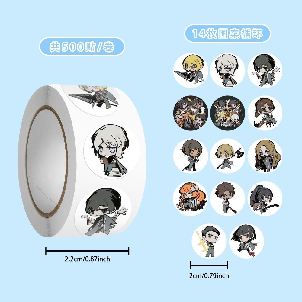 500PCS Anime Limbus Company Yi - đánh giá và giá Phone Accessories Company