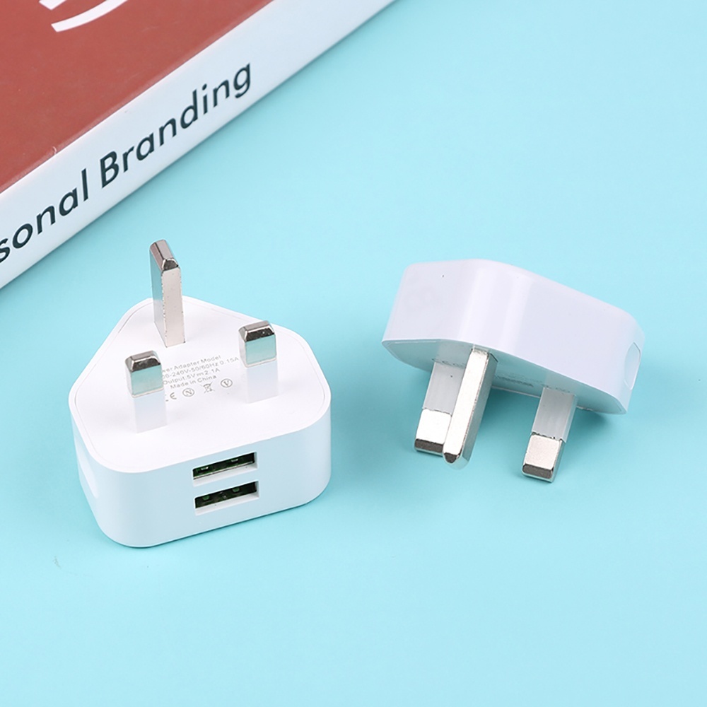 2in1 USB UK Plug 3 Pin Wall Ch - đánh giá và giá Phone Accessories Vivo